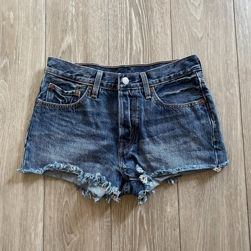 Levi's Distressed Denim Shorts for Women
